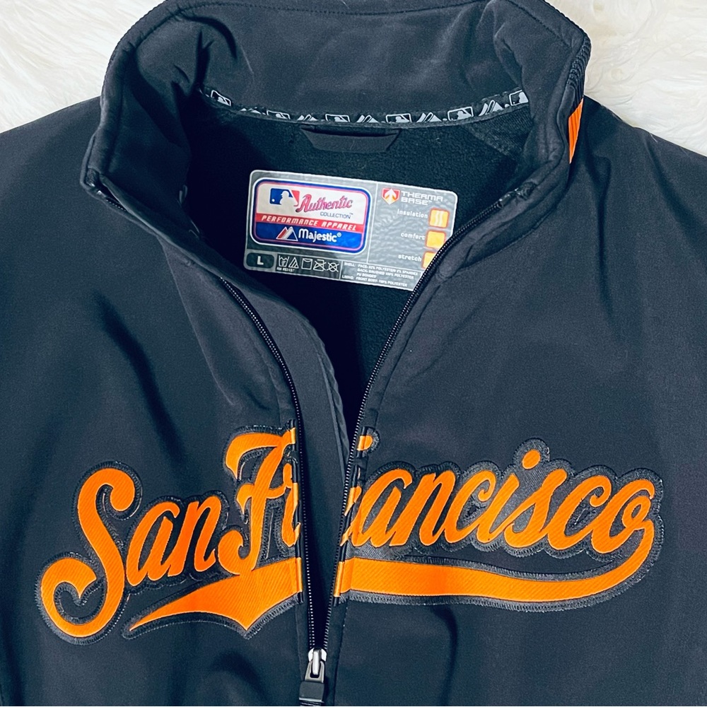 Womens Size L Authentic MLB San Francisco Giants jacket